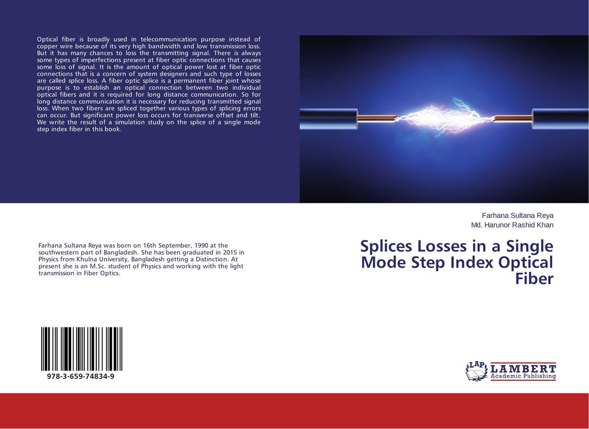 Splices Losses in a Single Mode Step Index Optical Fiber