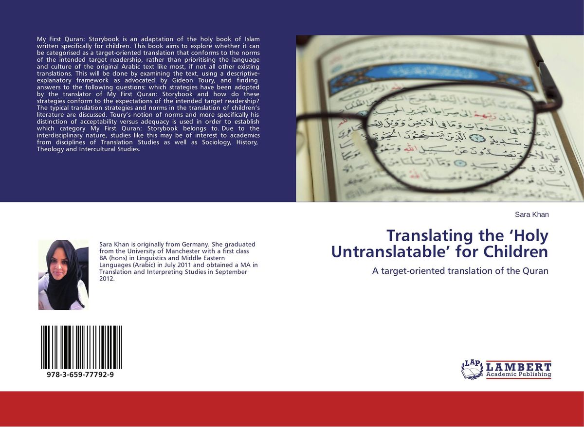 Translating the ‘Holy Untranslatable’ for Children