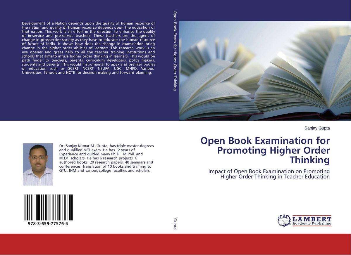 Open Book Examination for Promoting Higher Order Thinking