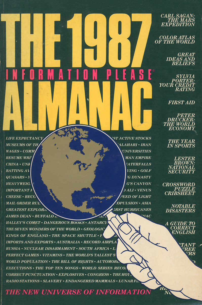 The 1987 Information Please Almanac: Atlas&Yearbook
