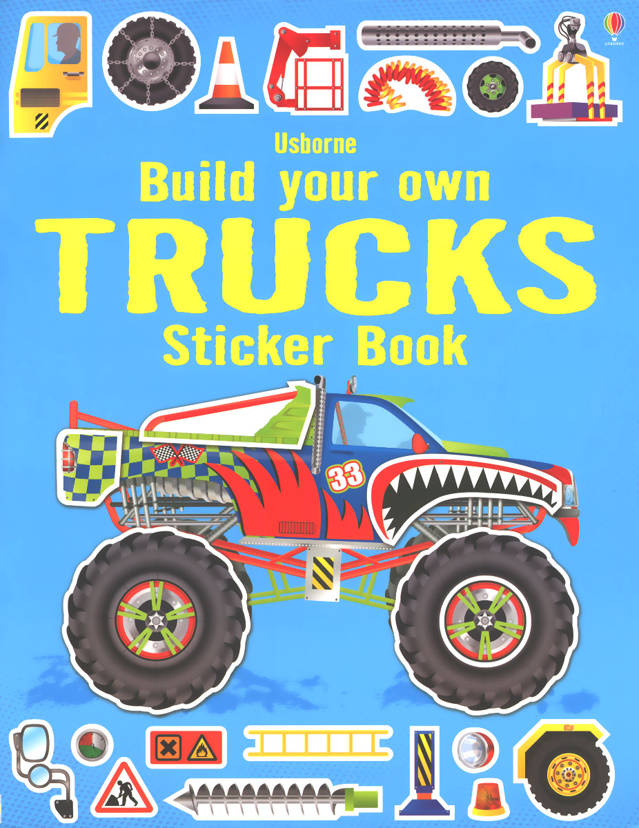 Build Your Own Trucks: Sticker Book