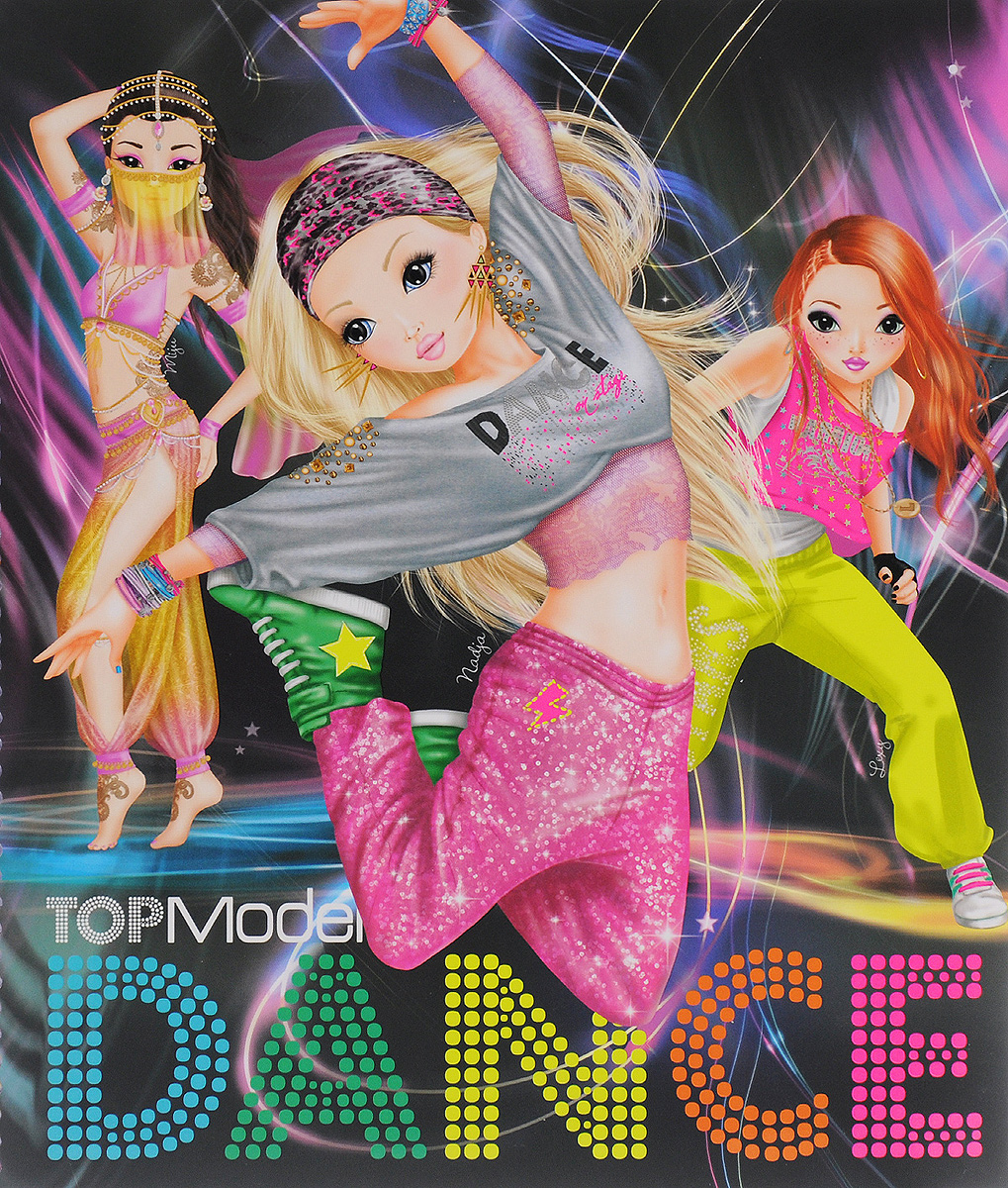 TOPModel: DANCE. Раскраска
