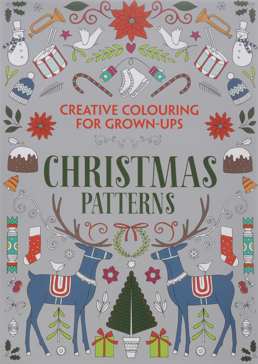 Christmas Patterns: Creative Colouring for Grown-Ups
