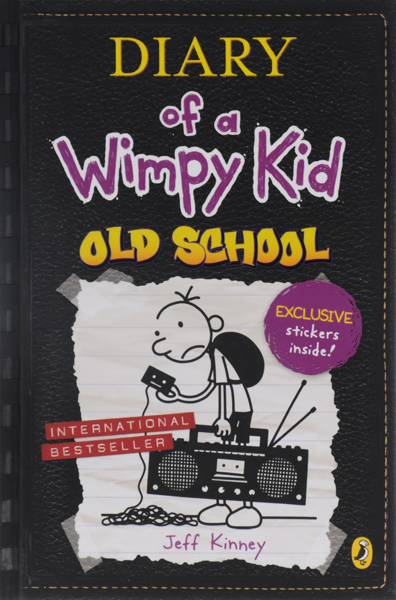 Diary of a Wimpy Kid Old School: Exclusive Stickers inside!