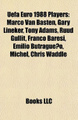 Uefa Euro 1988 Players: Marco Van Basten, Gary Lineker, Tony Adams, Ruud Gullit, Franco Baresi, Emilio Butrague�o, M�chel, Chris Waddle