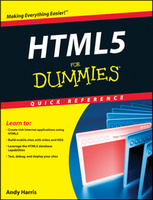 HTML5 For Dummies� Quick Reference