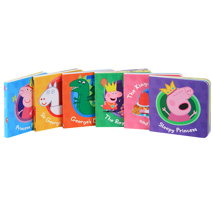 Peppa Pig: Fairy Tale Little Library (комплект из 6 книг). Peppa Pig: Fairy Tale Little Library (комплект из 6 книг).