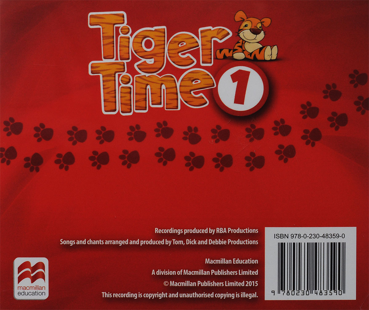 Tiger Time 1: Class Audio CDs (аудиокурс на 4 CD)