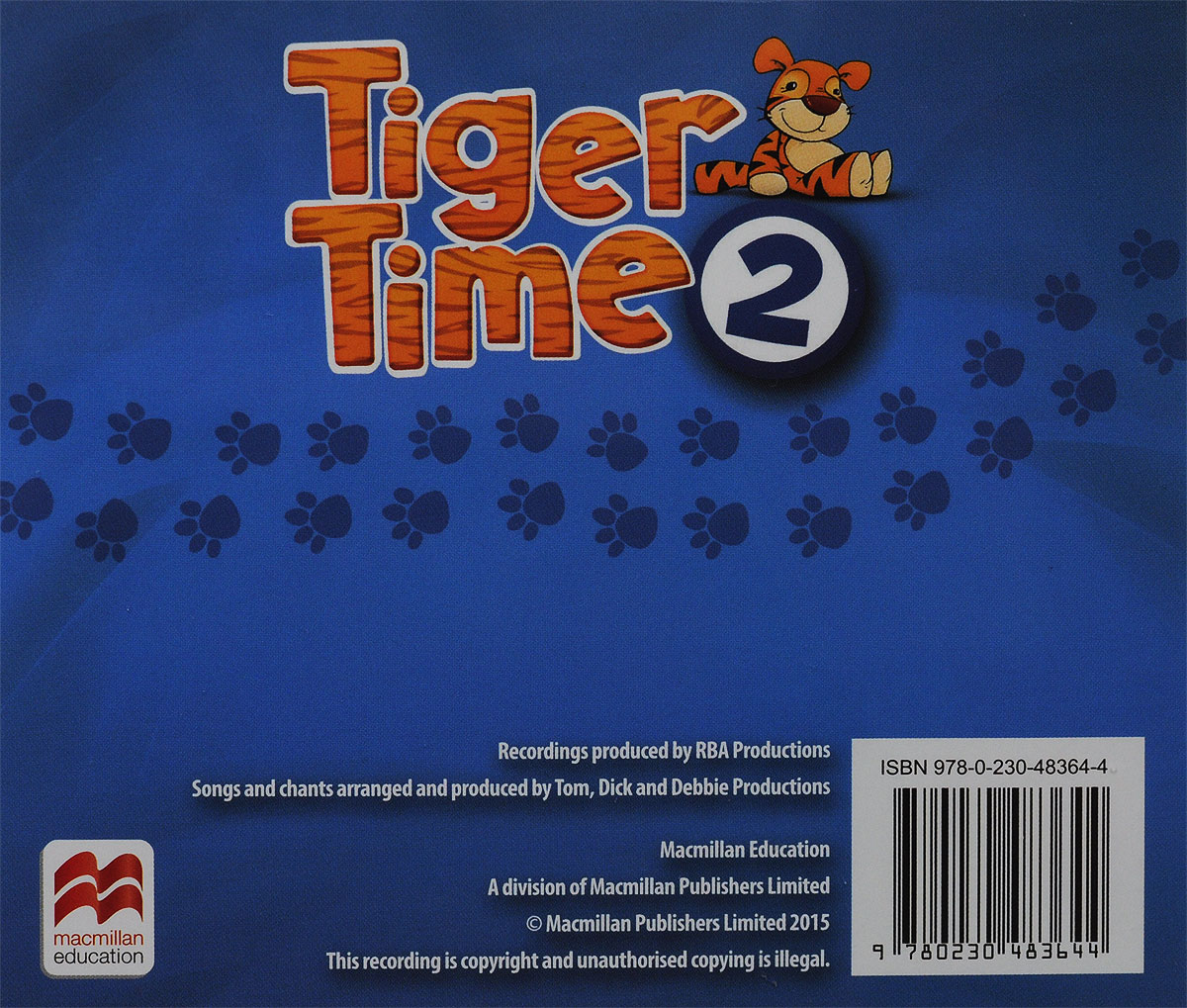 Tiger Time 2: Class Audio CDs (аудиокурс на 4 CD)