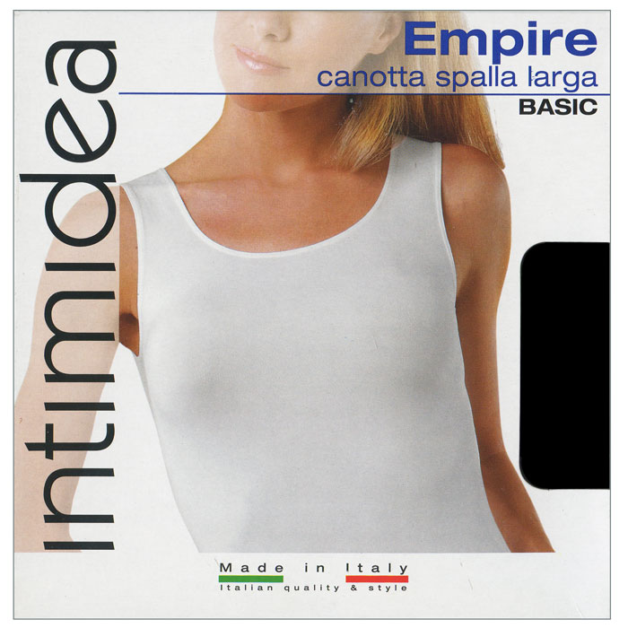МайкаIN-Canotta Empire Nero МайкаIN-Canotta Empire NeroЖенская майка Intimidea Empire, выполненная из мягкой микрофибры, идеально подойдет для отдыха, прогулок или занятий фитнесом. Материал хорошо тянется, очень мягкий и приятный на ощупь, не сковывает движения. Майка с круглым вырезом горловины и широкими бретелями имеет облегающий крой, идеально садится по фигуре. Такая модель подарит вам комфорт в течение всего дня и станет отличным дополнением к вашему гардеробу.