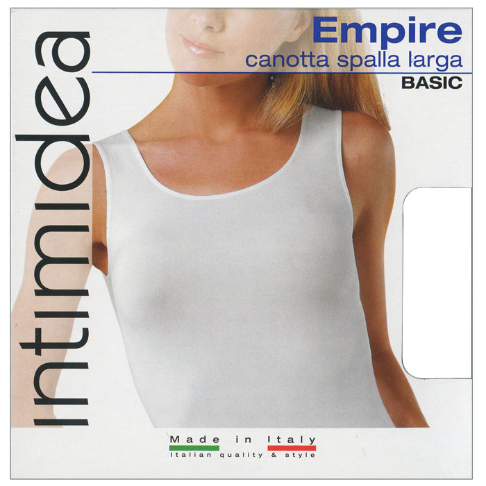 МайкаIN-Canotta Empire Nero МайкаIN-Canotta Empire NeroЖенская майка Intimidea Empire, выполненная из мягкой микрофибры, идеально подойдет для отдыха, прогулок или занятий фитнесом. Материал хорошо тянется, очень мягкий и приятный на ощупь, не сковывает движения. Майка с круглым вырезом горловины и широкими бретелями имеет облегающий крой, идеально садится по фигуре. Такая модель подарит вам комфорт в течение всего дня и станет отличным дополнением к вашему гардеробу.