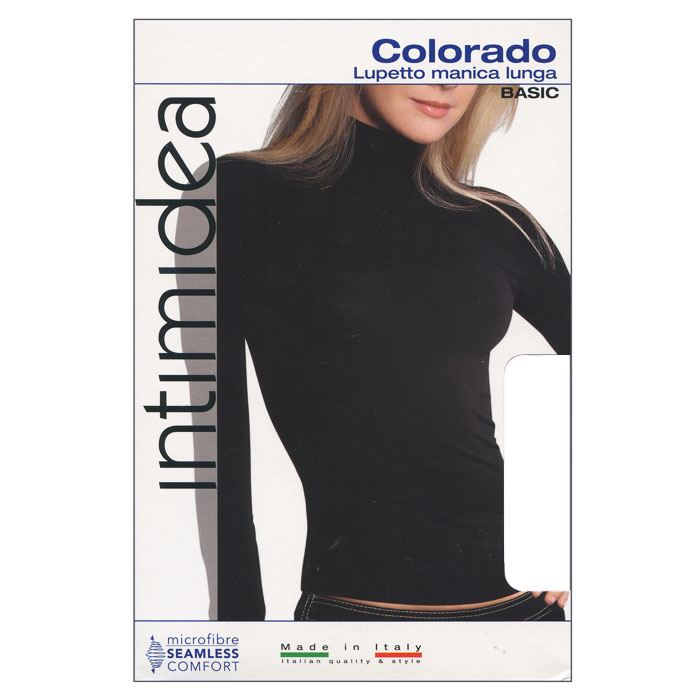 ВодолазкаT-Shirt Colorado Nero ВодолазкаT-Shirt Colorado NeroЖенская водолазка Colorado с длинным рукавом и воротником-стойкой выполнена из микрофибры, она очень мягкая на ощупь, не раздражает даже самую нежную и чувствительную кожу. Водолазка очень удобна в использовании, ее можно носить как с брюками, так и с юбкой. Отличный вариант для повседневной носки!
