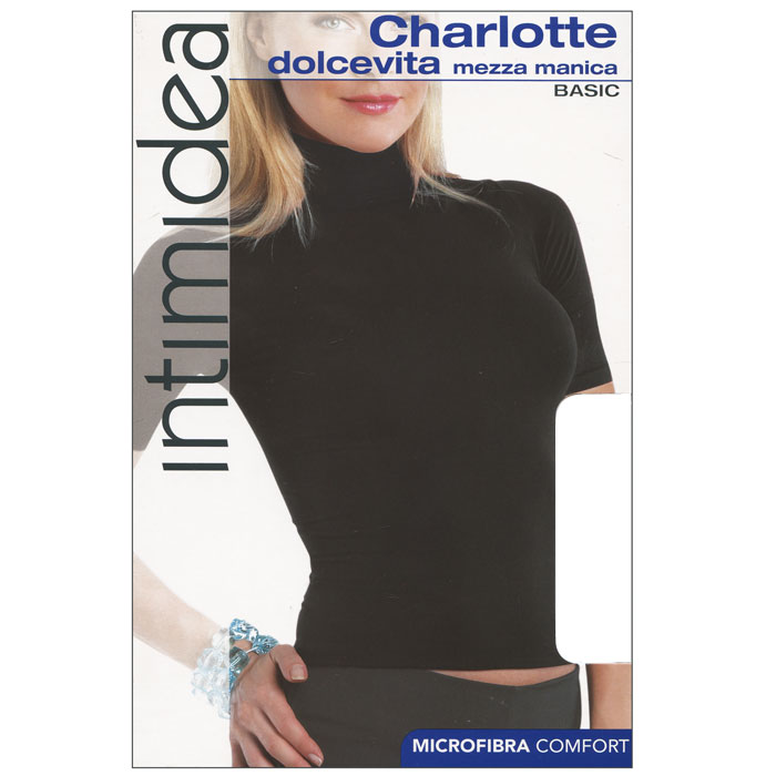ВодолазкаT-Shirt Barcellona Nero ВодолазкаT-Shirt Barcellona NeroЖенская водолазка Charlotte с коротким рукавом и воротником-стойкой выполнена из микрофибры, она очень мягкая на ощупь, не раздражает даже самую нежную и чувствительную кожу. Водолазка очень удобна в использовании, ее можно носить как с брюками, так и с юбкой. Отличный вариант для повседневной носки!