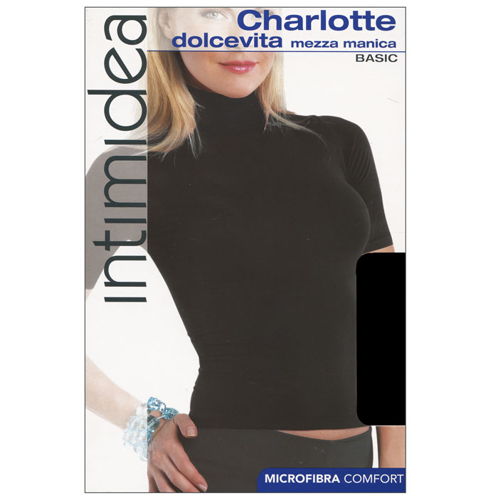 ВодолазкаT-Shirt Barcellona Nero ВодолазкаT-Shirt Barcellona NeroЖенская водолазка Charlotte с коротким рукавом и воротником-стойкой выполнена из микрофибры, она очень мягкая на ощупь, не раздражает даже самую нежную и чувствительную кожу. Водолазка очень удобна в использовании, ее можно носить как с брюками, так и с юбкой. Отличный вариант для повседневной носки!