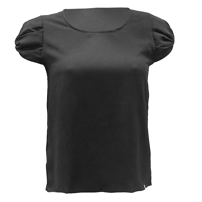 ТопSU12-105_Coral ТопSU12-105_CoralЛегкий топ Kling с круглым вырезом горловины, изготовленный из приятного на ощупь струящегося материала, идеально подчеркнет ваш безупречный стиль. Топ свободного кроя имеет короткие рукава, декорированные контрастной перемычкой, образуя очаровательные бантики со складочками. Такой стильный топ вы сможете комбинировать с любыми элементами летнего гардероба и будете чувствовать себя в нем уютно и комфортно и на романтическом свидании, и на любой торжественной встрече, а также просто на прогулке.