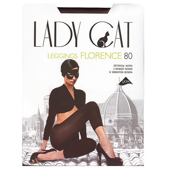 ЛеггинсыFlorence 80 ЛеггинсыFlorence 80Плотные леггинсы-капри из микрофибры с невероятно нежным эффектом велюра. Заниженная линия талии Vita Bassa, комфортный широкий пояс и плоские швы. Леггинсы актуальны в любое время года и замечательно сочетаются с любой одеждой!