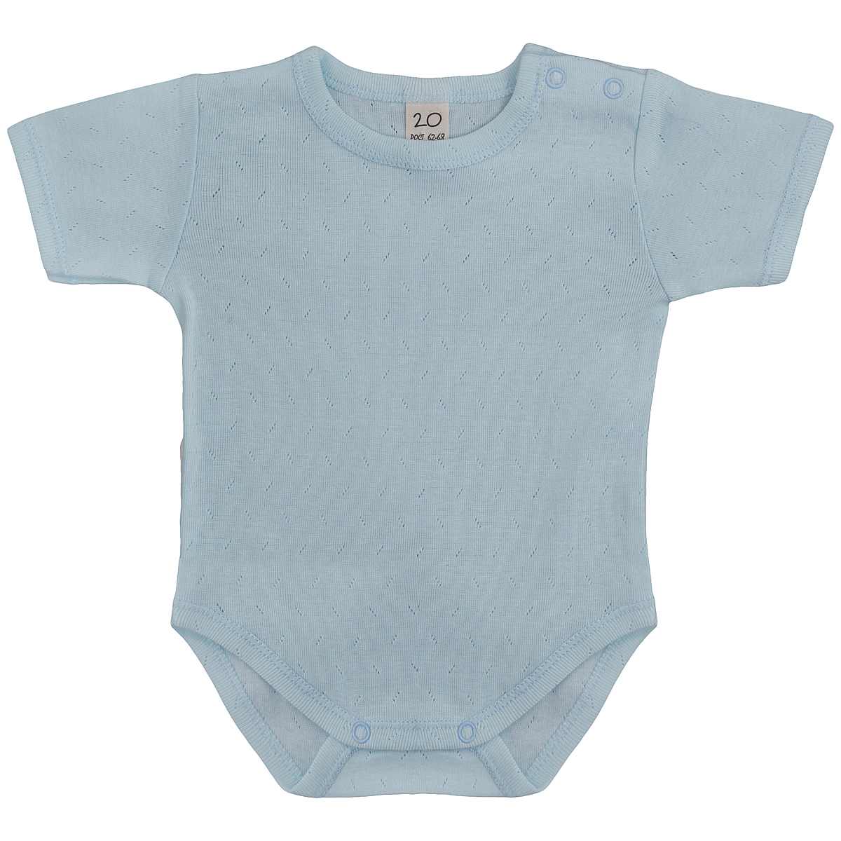 Боди-футболка детское Ажур. 0-300-30 Боди-футболка детское Ажур. 0-300-30Детское боди-футболка Lucky Child с короткими рукавами послужит идеальным дополнением к гардеробу малыша в теплое время года, обеспечивая ему наибольший комфорт. Боди изготовлено из натурального хлопка, благодаря чему оно необычайно мягкое и легкое, не раздражает нежную кожу ребенка и хорошо вентилируется, а эластичные швы приятны телу малыша и не препятствуют его движениям. Удобные застежки-кнопки по плечу и на ластовице помогают легко переодеть младенца и сменить подгузник. Боди выполнено из ткани с ажурным узором. Боди полностью соответствует особенностям жизни малыша в ранний период, не стесняя и не ограничивая его в движениях. В нем ваш ребенок всегда будет в центре внимания.