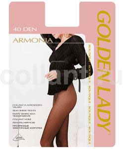 Колготки женские Armonia 40Armonia 40 Колготки женские Armonia 40Armonia 40Элегантные прозрачные эластичные колготки Golden Lady Armonia 40 без штанишек, с комфортным швом и гигиеничной ластовицей.