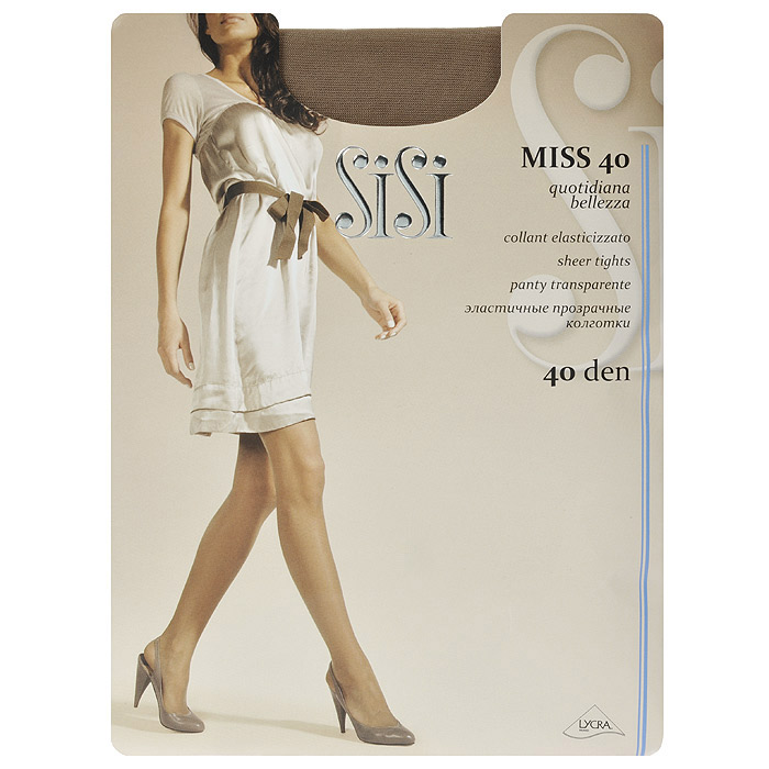 Колготки женские Miss 40Miss 40_Daino Колготки женские Miss 40Miss 40_DainoПрозрачные шелковистые колготки Sisi Miss 40 с уплотненными шортами, без ластовицы. Удобные швы.