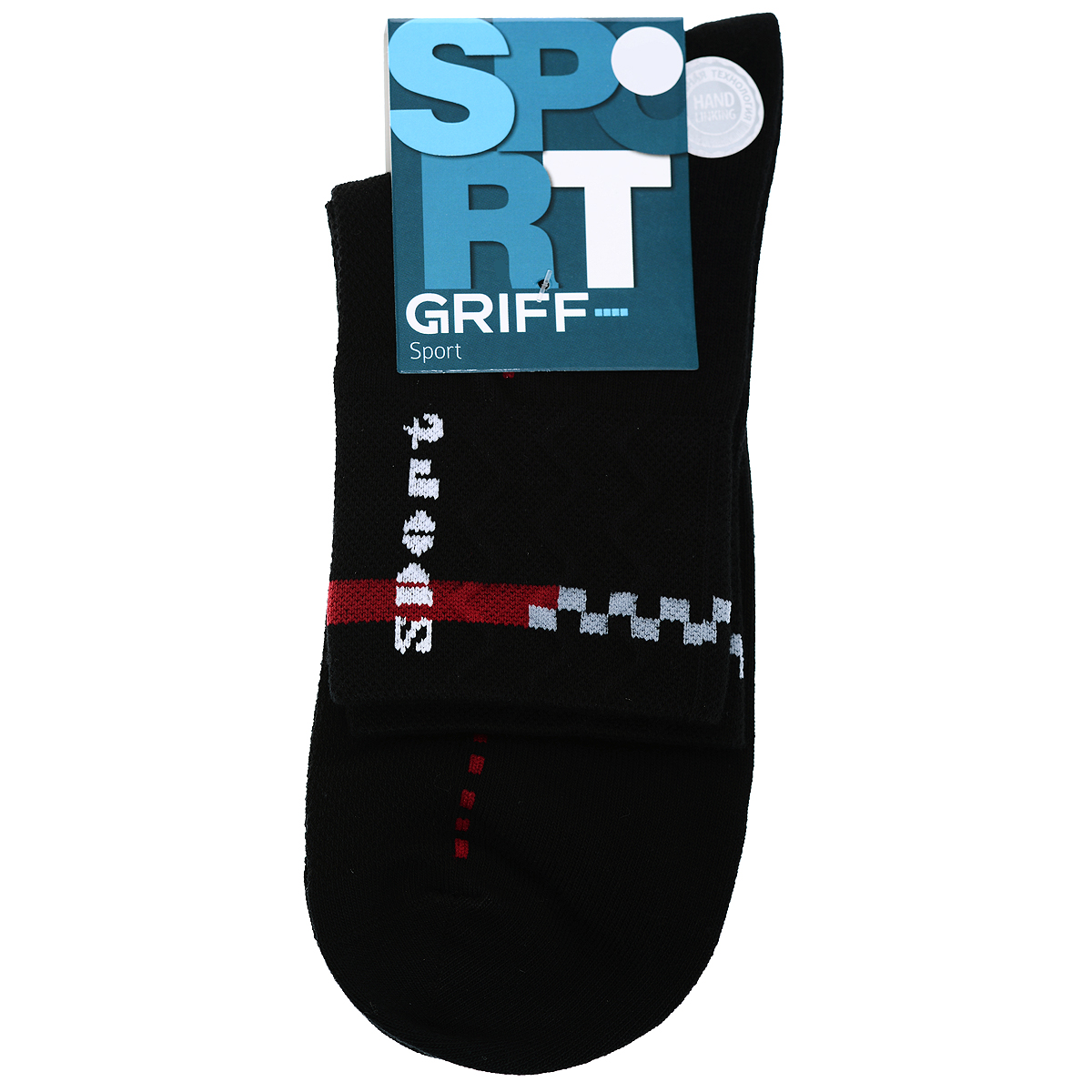 НоскиS21 НоскиS21Носки Griff Sport изготовлены из высококачественного сырья. Обладают повышенной прочностью, благодаря усиленной пятке и мыску. Удобная резинка пресс-контроль комфортно облегает ногу и не нарушает кровообращение. Вся спортивная коллекция предназначена для мужчин и женщин, которые занимаются спортом и ведут активный образ жизни. Для производства используется только натуральное сырье, за счет этого носки полностью воздухопроницаемы, гигроскопичны и формостабильны.
