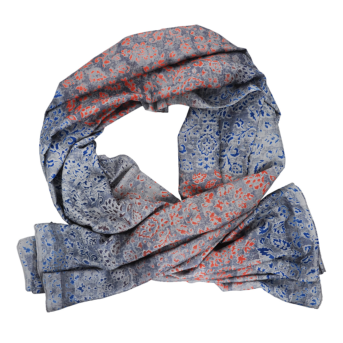 ПалантинSN-SAREE/ORANGE.BLUE ПалантинSN-SAREE/ORANGE.BLUEОчаровательный палантин Michel Katana подчеркнет ваш неповторимый образ. Модель изготовлена из 100% шелка ручного плетения. Палантин очень мягкий и приятный на ощупь, хорошо драпируется. Размер этого палантина позволяет уютно закутаться в него прохладным вечером. Дизайн полотна придает модели удивительно динамичное и яркое настроение. Края модели обработаны вручную. Этот модный аксессуар женского гардероба гармонично дополнит образ современной женщины, следящей за своим имиджем и стремящейся всегда оставаться стильной и элегантной.