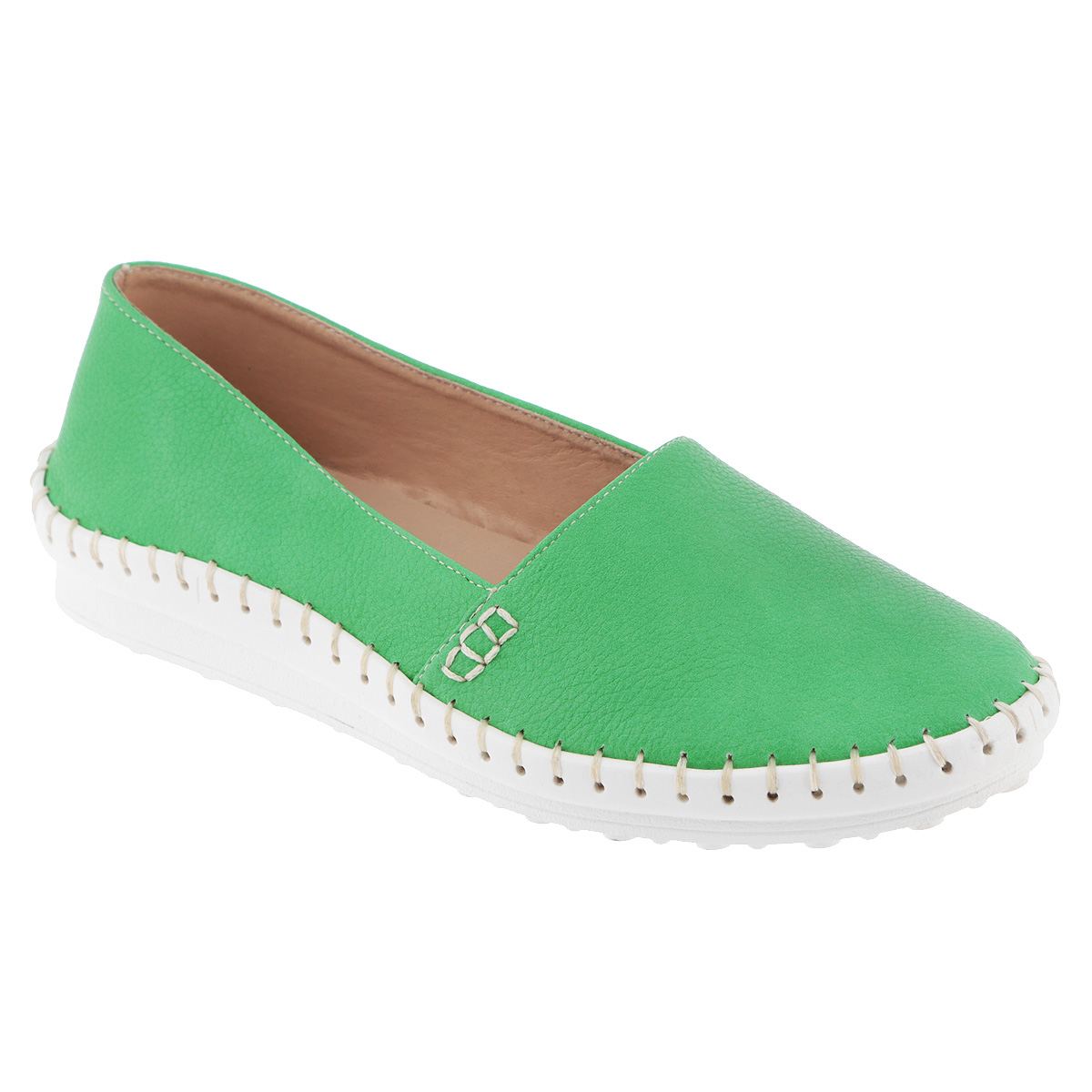 Шлепанцы  - зеленый цвет