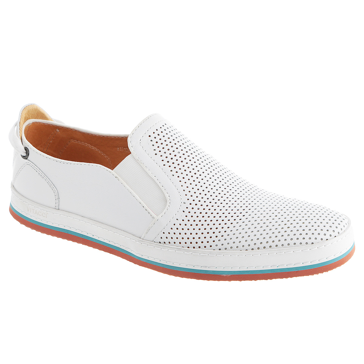 Туфли мужские. M171061M171061 Туфли мужские. M171061M171061Стильные мужские туфли Vitacci займут достойное место среди вашей коллекции обуви. Модель изготовлена из натуральной высококачественной кожи и оформлена двойной прострочкой и тисненым названием бренда на ранте, круглой металлической пластиной с логотипом бренда и декоративным шнурком, пропущенным через фурнитуру, на заднике. Перфорация обеспечивает отличную вентиляцию, позволяет ногам дышать. Резинки, расположенные на подъеме, гарантируют оптимальную посадку модели на ноге. Съемная стелька из материала EVA с внешней поверхностью из натуральной кожи комфортна при движении. Рифленая поверхность подошвы защищает изделие от скольжения. Модные туфли покорят вас своим дизайном и удобством.