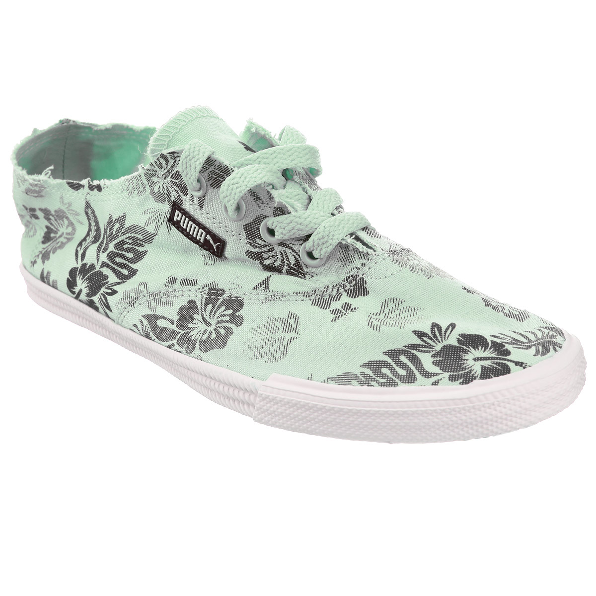 Кеды35799001 Кеды35799001Комфортные женские кеды Streetsala Coastal от Puma отлично подходят для активного отдыха и длительных пеших прогулок. Верх модели выполнен из текстиля и оформлен цветочным принтом. Задник оформлен нашивкой с названием логотипа бренда. Стелька EVA с текстильной поверхностью обеспечивает превосходную амортизацию и комфорт. Удобная шнуровка гарантирует удобство и надежно фиксирует модель на стопе. Резиновая рельефная подошва обеспечивает идеальное сцепление с различными поверхностями и амортизацию. Оригинальный облик модели придает нарочито небрежная отделка верха с потертыми краями. В таких кедах вашим ногам будет комфортно и уютно.
