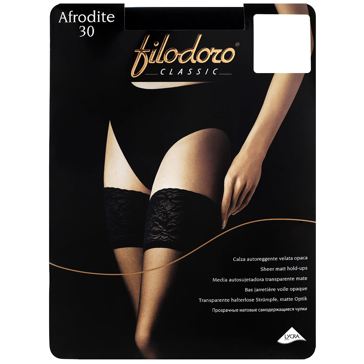 ЧулкиAfrodite 30_Glace ЧулкиAfrodite 30_GlaceСоблазнительные чулки Filodoro Classic Afrodite с изысканной цветочной кружевной каймой и невидимым мыском. Резинка - на силиконовой основе. Плотность: 30 den.