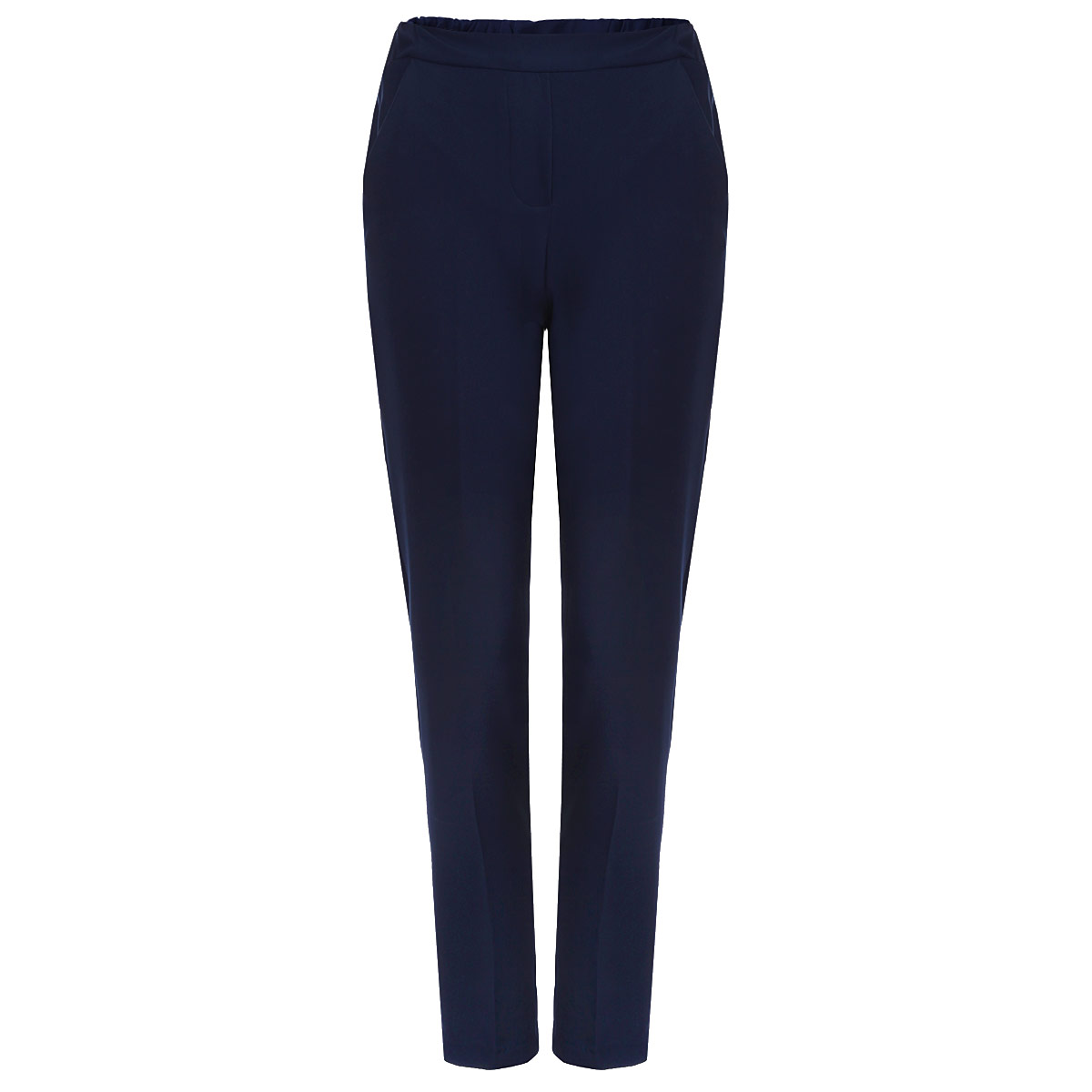 БрюкиL-SP-1717 DARK NAVY БрюкиL-SP-1717 DARK NAVYСтильные женские брюки Moodo со стрелками изготовлены из полиэстера с небольшим добавлением эластана. Брюки не сковывают движения, позволяют коже дышать и при этом очень практичные. Спереди брюки дополнены втачными карманами с косыми срезами, а сзади - имитацией прорезного кармашка. Модель прямого кроя со слегка зауженными к низу брючинами, на талии - вшитая эластичная резинка. Эти оригинальные брюки послужат отличным дополнением к вашему гардеробу!