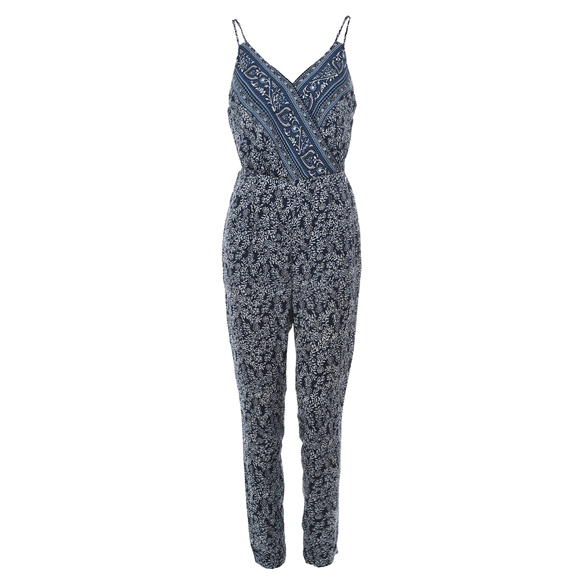 КомбинезонPL230074 0AA КомбинезонPL230074 0AAМодный женский полукомбинезон Pepe Jeans выполнен из высококачественного материала. Для большего комфорта, полукомбинезон дополнен подкладом. Модель свободного кроя на бретельках и с V-образным вырезом горловины сбоку застегивается при помощи застежки-молнии, а также на пуговицы сзади. По бокам предусмотрены прорезные карманы. Полукомбинезон оформлен красочным цветочным принтом. Такой полукомбинезон великолепно подчеркнет все достоинства вашей фигуры. Элегантный полукомбинезон - отличный выбор как на каждый день, так и для создания эффектного вечернего образа.