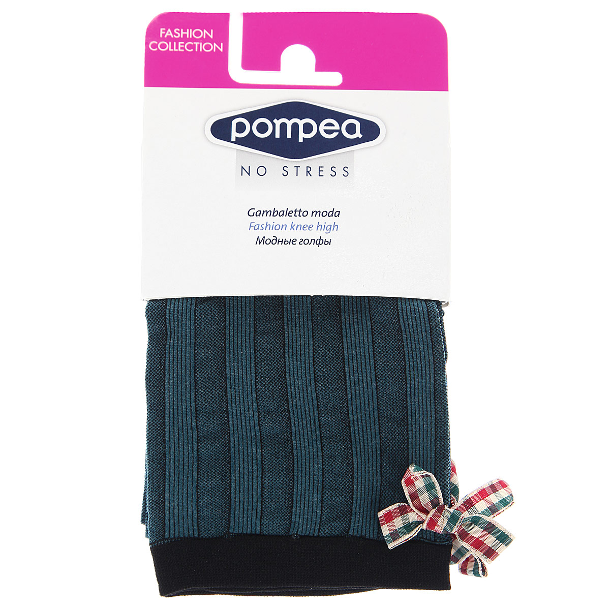 Гольфы женские Pompea Morden Fashion 7090768989 Blackberry Гольфы женские Pompea Morden Fashion 7090768989 BlackberryМатовые фантазийные эластичные гольфы с мягкой комфортной резинкой и укрепленным мыском. Плотность 70 ден.