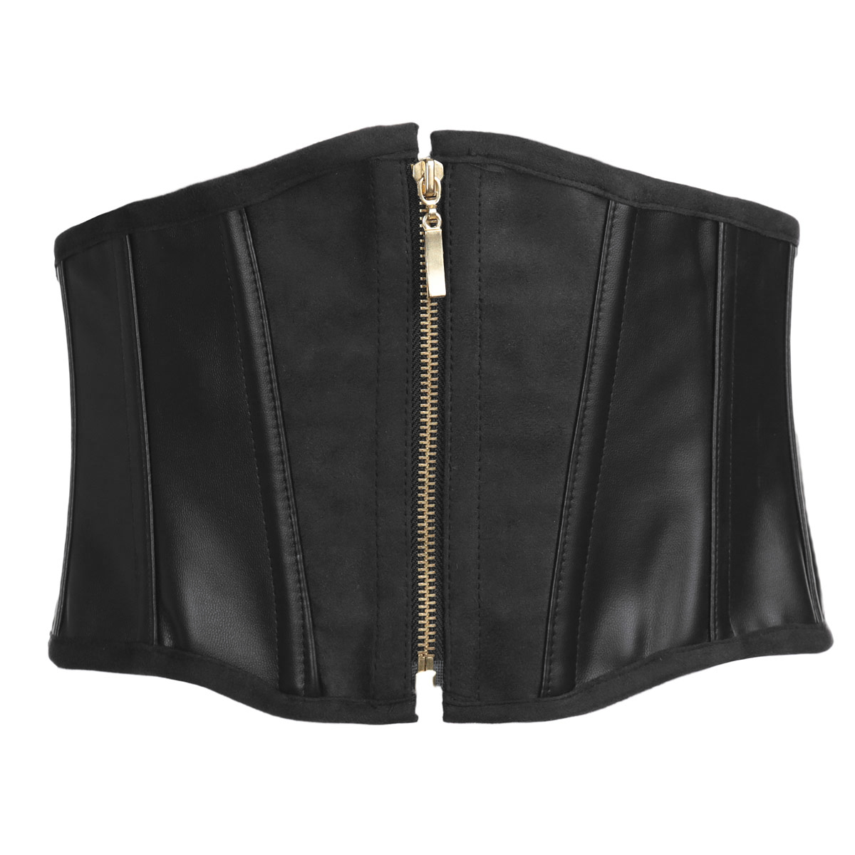 Корсет женский Suede and Leather Cincher. C004-BLKC004-BLK Корсет женский Suede and Leather Cincher. C004-BLKC004-BLKОбраз сексуальной искусительницы поможет создать кожаный корсет Suede and Leather Cincher с замшевыми вставками из коллекции Corsets by Baci Collection от всемирно известного бренда эротического белья Baci Lingerie. Корсет в виде широкого пояса с вшитыми упругими пластинами, на застежке-молнии и шнуровке на спинке делает фигуру идеальной, эффектно подчеркивая линию талии. Корсет произведет неотразимое впечатление в спальне, и отлично подойдет для деловой сферы. Красиво облегает фигуру, не мнется, не садится и не растягивается.