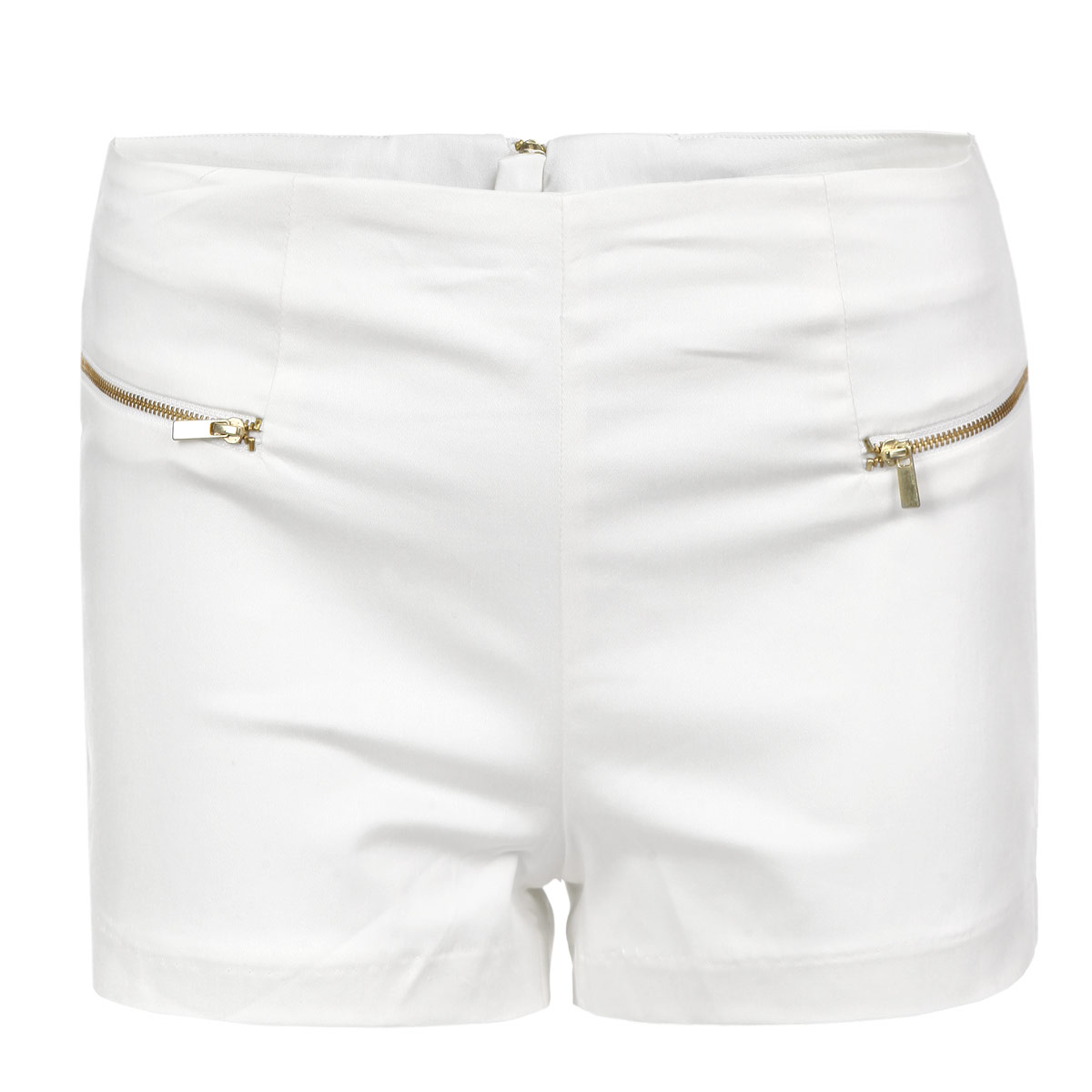 Шорты женские. L-SH-1705L-SH-1705 OFF WHITE Шорты женские. L-SH-1705L-SH-1705 OFF WHITEСтильные женские шорты Moodo, изготовленные из натурального хлопка с небольшим добавлением эластана, необычайно мягкие и приятные на ощупь, не сковывают движения, обеспечивая наибольший комфорт. Модель с посадкой на талии застегивается сзади на металлическую молнию. Спереди шорты оформлены имитацией втачных карманов на застежках-молниях. Эти модные шорты идеальный вариант для летних прогулок.