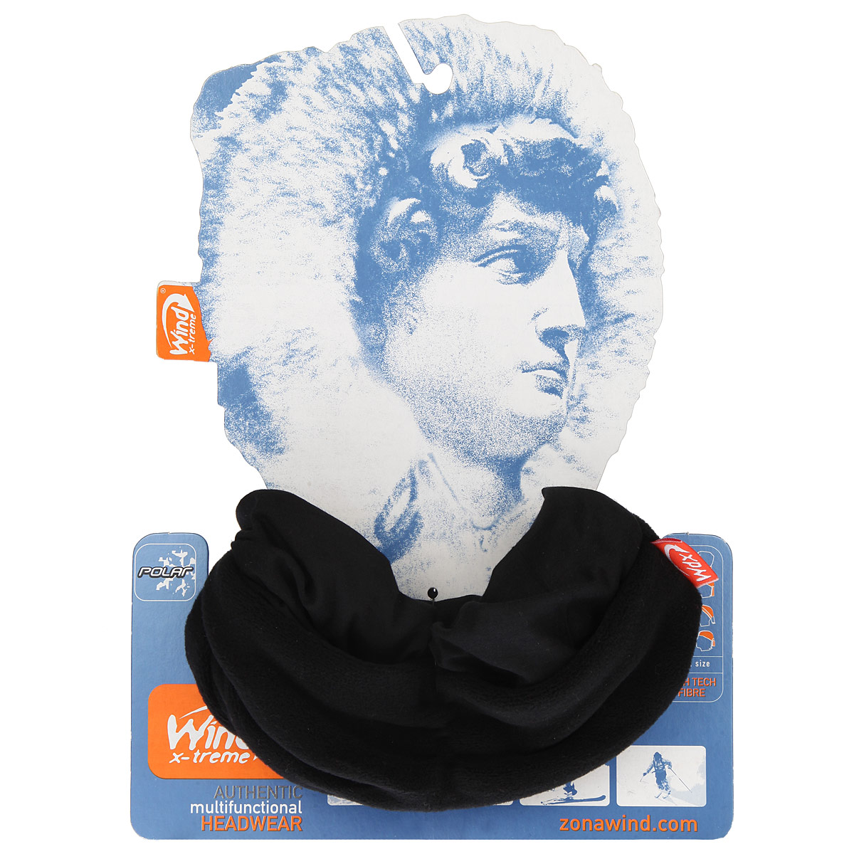 БанданаУТ-0000572116_UltraBlack БанданаУТ-0000572116_UltraBlackМногофункциональный головной убор WindXtreme PolarWind - это очень современный предмет одежды, который защитит вас от самого лютого мороза благодаря комбинации ткани и флиса. Его можно использовать как: шарф, шейный платок, бандану, повязку, ленту для волос, балаклаву и шапку. Подходит для занятий бегом, походов, скалолазания, езды на велосипеде, сноуборда, катания на лыжах, мотоциклах, игры в хоккей, а так же для повседневного использования. Сочетание ткани и флиса Pilhot из микроволокна гарантируют дополнительные тепло и комфорт, отведение влаги, быстрое высыхание, очень эластичны, принимают практически любую форму. Обладает антибактериальным эффектом. Уважаемые клиенты! Размер, доступный для заказа, является обхватом головы.