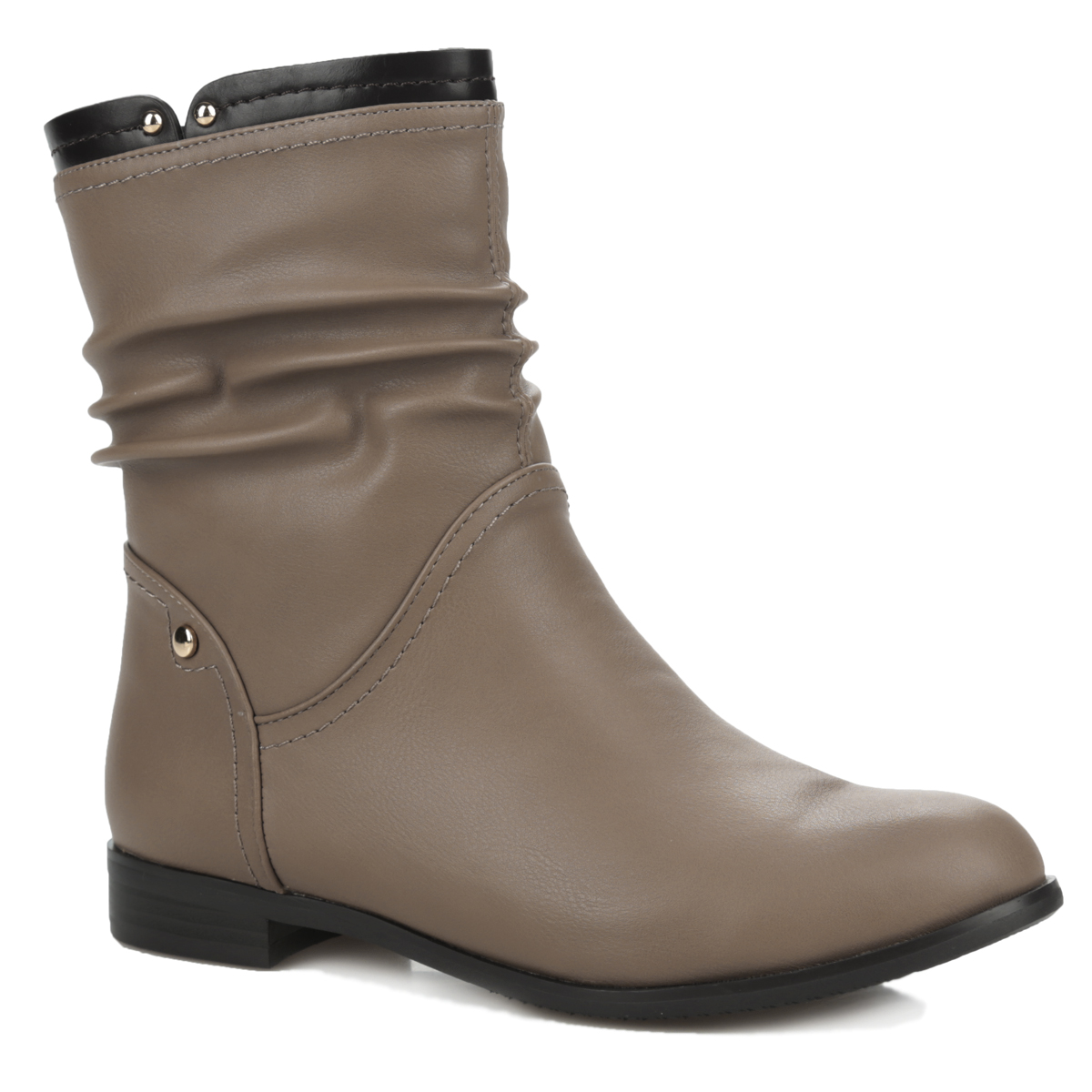 Шлепанцы  - темно-бежевый, темно-коричневый цвет