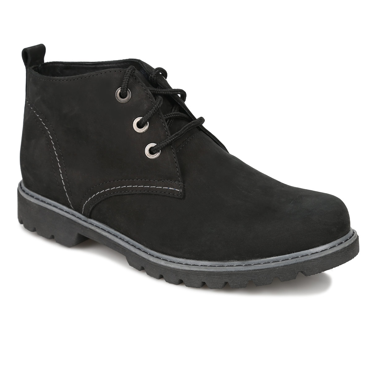 Ботинки мужские. 7SV_1-15 BLACK7SV_1-15 BLACK Ботинки мужские. 7SV_1-15 BLACK7SV_1-15 BLACKСтильные мужские ботинки от Spur придутся вам по душе! Модель изготовлена из высококачественной натуральной кожи. Шнуровка идеально зафиксирует обувь на вашей ноге. Подкладка и стелька из натуральной шерсти сохранят ваши ноги в тепле. Низкий каблук и подошва оснащены противоскользящим рифлением. Стильные ботинки подчеркнут вашу индивидуальность.