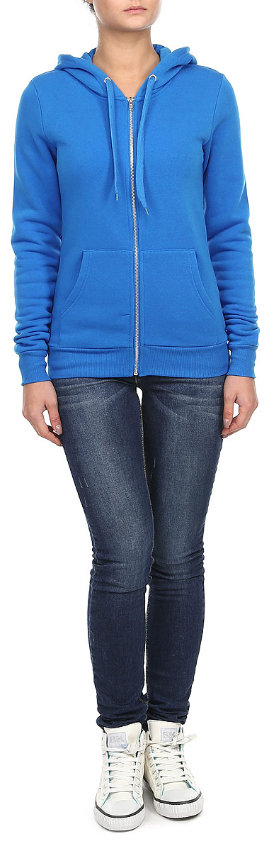 ТолстовкаZ-BL-1811_BLUE ТолстовкаZ-BL-1811_BLUEУтепленная женская толстовка Moodo, изготовленная из высококачественного материала, необычайно мягкая и приятная на ощупь, не сковывает движения, обеспечивая наибольший комфорт. Толстовка с капюшоном на кулиске застегивается на застежку-молнию и имеет два вместительных кармана спереди. Толстовка имеет широкую мягкую резинку по низу и манжетам, что предотвращает проникновение холодного воздуха. Эта модная и в тоже время комфортная толстовка отличный вариант как для активного отдыха, так и для занятий спортом!