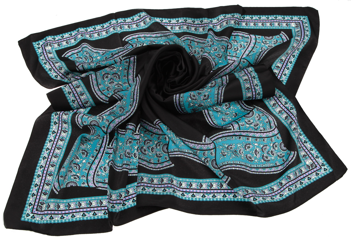 Платок0015 flora_black-brown Платок0015 flora_black-brownСтильный женский платок Laura Milano станет великолепным завершением любого наряда. Платок изготовлен из высококачественного материала и оформлен оригинальным принтом с изображением цветочного орнамента в восточном стиле. Классическая квадратная форма позволяет носить платок на шее, украшать им прическу или декорировать сумочку. Мягкий и шелковистый платок поможет вам создать изысканный женственный образ, а также согреет в непогоду. Такой платок превосходно дополнит любой наряд и подчеркнет ваш неповторимый вкус и элегантность.