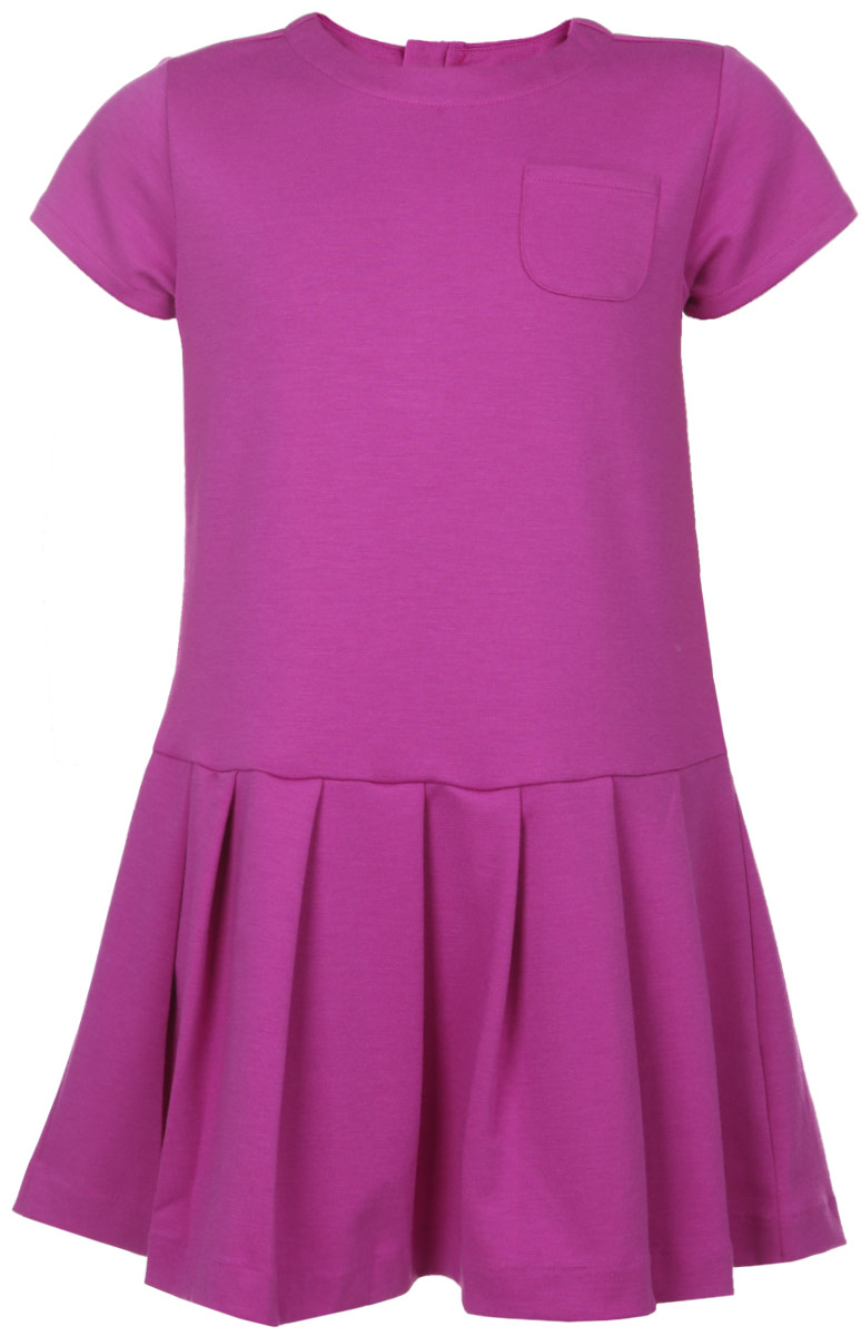 Платье9093300 Платье9093300Платье для девочки Chicco Fancy Style станет прекрасным дополнением к гардеробу вашей маленькой модницы. Изготовленное из высококачественного материала, оно мягкое и приятное на ощупь, не сковывает движения и позволяет коже дышать, не раздражает даже самую нежную и чувствительную кожу ребенка, обеспечивая ему наибольший комфорт. Платье с короткими рукавами и круглым вырезом горловины по спинке застегивается на небольшую металлическую молнию, что позволяет без труда переодеть ребенка. От линии талии заложены крупные складки, придающие изделию пышность. На груди модель дополнена небольшим накладным кармашком. В таком платье маленькой принцессе будет комфортно и уютно, и она всегда будет в центре внимания!