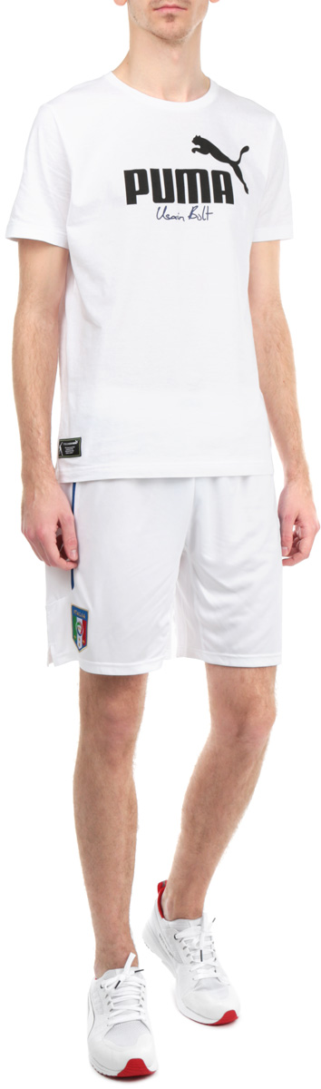 Шорты74429801 Шорты74429801Мужские шорты Puma FIGC Italia станут отличным дополнением к вашему спортивному гардеробу. Шорты выполнены из высококачественного воздухопроницаемого материала, который великолепно отводит влагу от тела. Модель дополнена широкой эластичной резинкой на поясе и оформлена вышивкой в виде логотипа Итальянской федерации футбола (FIGC). Шорты затягиваются на шнурок-кулиску на поясе. Эти модные шорты идеально подойдут для бега и других спортивных упражнений. В них вы всегда будете чувствовать себя уверенно и комфортно.