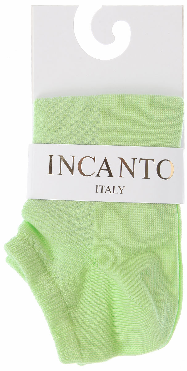 НоскиIBD731003_Aquamarine НоскиIBD731003_AquamarineЖенские носки Incanto Collant с невысоким паголенком изготовлены из высококачественного сырья. Носки очень мягкие на ощупь, а резинка плотно облегает ногу, не сдавливая ее, благодаря чему вам будет комфортно и удобно. Усиленная пятка и мысок обеспечивают надежность и долговечность.