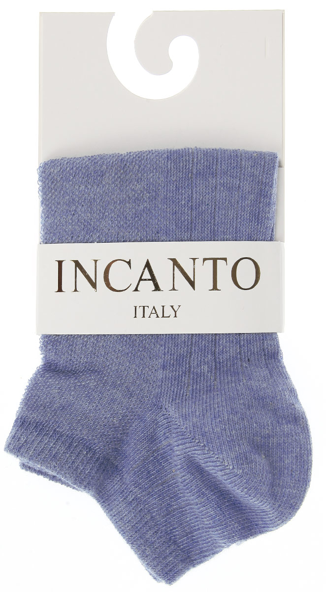 НоскиIBD731002_Azzurro M НоскиIBD731002_Azzurro MЖенские носки Incanto Collant с невысоким паголенком изготовлены из высококачественного сырья и оформлены узором. Носки очень мягкие на ощупь, а резинка плотно облегает ногу, не сдавливая ее, благодаря чему вам будет комфортно и удобно.