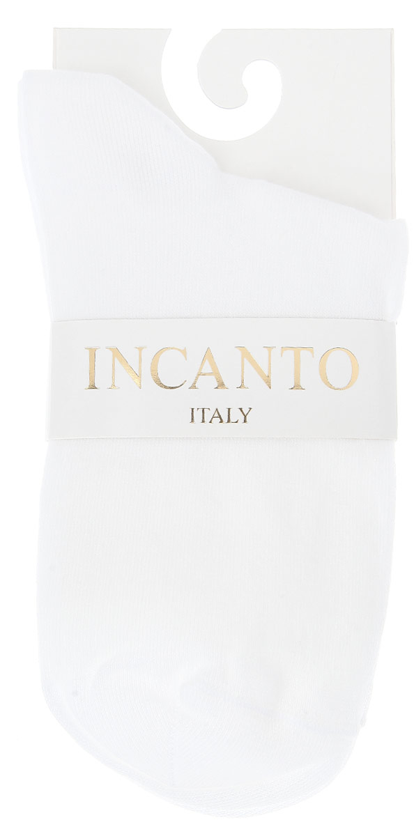 НоскиIBD733003_Bianco НоскиIBD733003_BiancoЖенские носки Incanto Collant изготовлены из высококачественного сырья. Носки очень мягкие на ощупь, а резинка плотно облегает ногу, не сдавливая ее, благодаря чему вам будет комфортно и удобно.