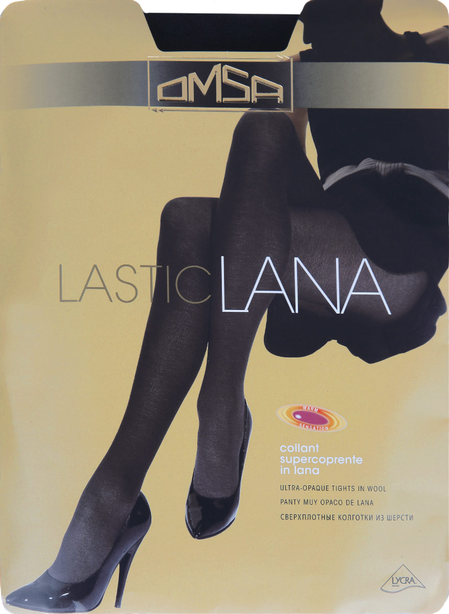 Колготки Lasticlana. 2980M2980M Lasticlana Колготки Lasticlana. 2980M2980M LasticlanaПлотные матовые колготки Omsa Lasticlana идеально облегают и подчеркивают фигуру, дарят ощущение комфорта и женственности. Модель выполнена из шерсти с добавлением полиамида и эластана. Натуральные материалы сохраняют тепло, не препятствуя циркуляции воздуха. Лайкра в составе изделия обеспечивает эластичность, препятствует соскальзыванию колготок или деформации. Колготки без штанишек имеют комфортные плоские швы, дополнены гигиенической ластовицей. Эластичная резинка на поясе плотно облегает талию, обеспечивая комфорт и удобство.