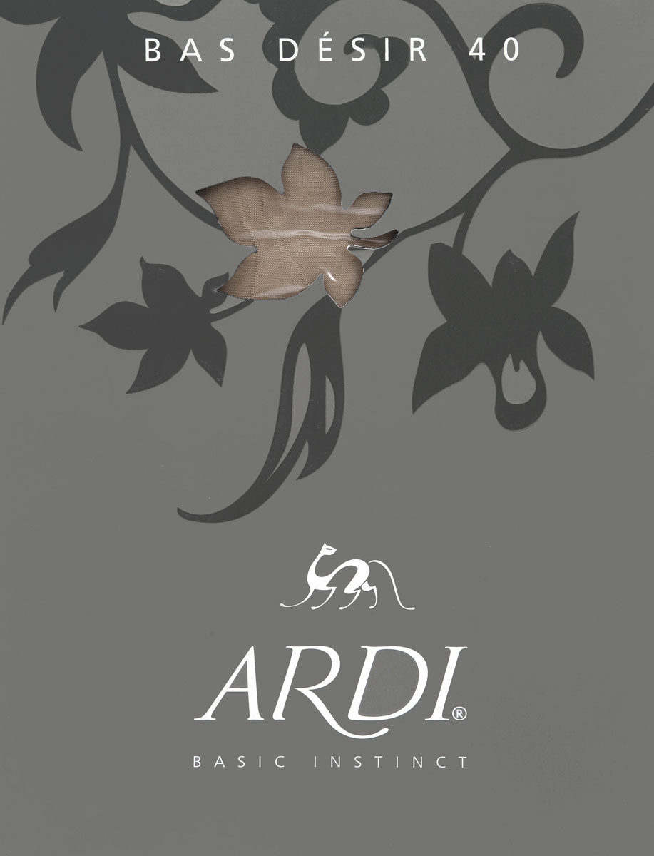 ЧулкиBas Desir 40 ЧулкиBas Desir 40Шелковистые чулки Ardi Bas Desir 40 идеально подчеркнут контур ваших ножек. Кружевная резинка на силиконовой основе, украшающая верх чулка, обеспечивает надежное удерживания чулка на ноге без использования пояса. Гладкие и мягкие на ощупь чулки с двойным оплетением эластановой нити имеют усиленный мысок. Плотность 40 den.