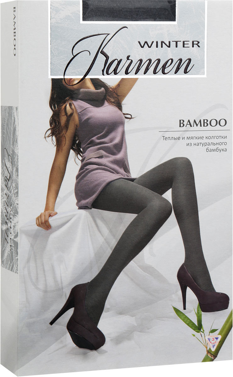 Колготки женские Winter BambooBamboo Grigio Scuro Колготки женские Winter BambooBamboo Grigio ScuroПлотные матовые колготки Karmen Winter Bamboo, изготовленные из высококачественного комбинированного материала, идеально дополнят ваш образ в прохладную погоду. Колготки средней посадки имеют комфортные плоские швы, широкий пояс и усиленный мысок. Колготки идеально облегают фигуру и обеспечивают надежную защиту от холода.