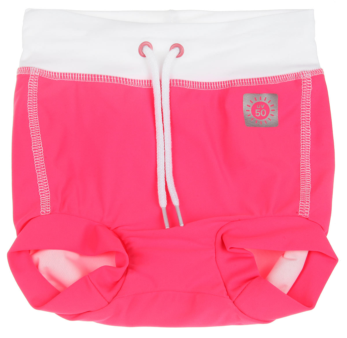 Плавки582018_2310 Плавки582018_2310Плавки-шорты для новорожденного Reima Swimming Trunks предназначены для веселого и беззаботного купания вашего ребенка. Плавки под подгузник изготовлены из высококачественного материала с УФ-фильтром 50+, что обеспечивает эффективную защиту от вредных солнечных лучей. Модель подходит как для бассейна, так и для пляжа. Плотная посадка по ногам и на поясе вместе с непромокаемой подкладкой из 100% полиэстера оградят от неприятных сюрпризов. Эластичный пояс можно регулировать для большего удобства и хорошей подгонки по фигуре. Такие плавки-шорты идеально подойдут для вашего ребенка!