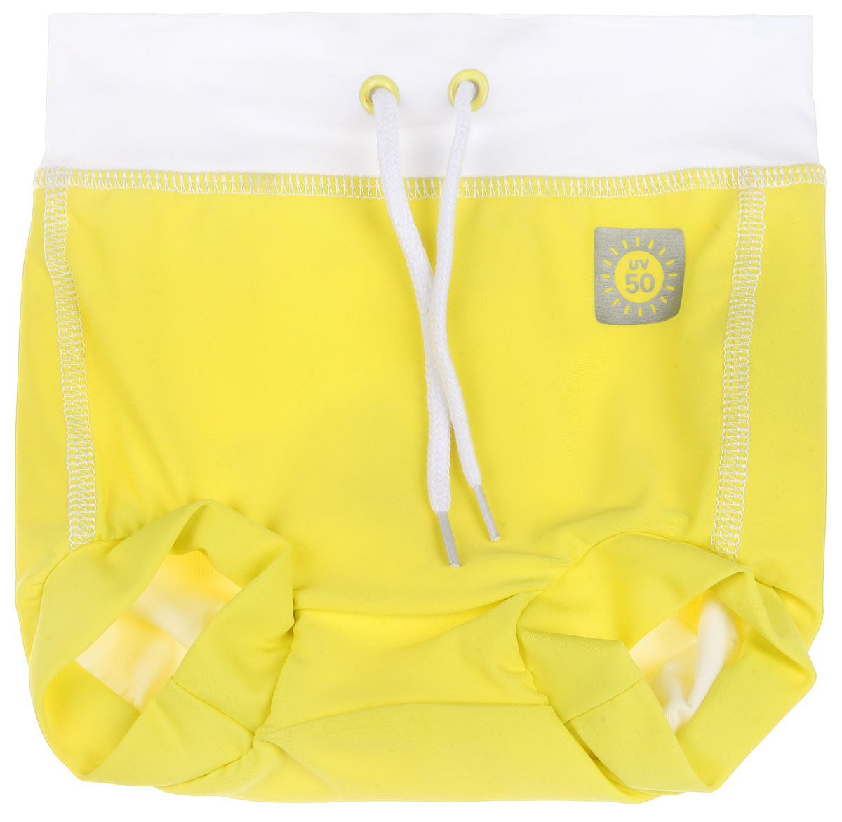 Плавки582018_2310 Плавки582018_2310Плавки-шорты для новорожденного Reima Swimming Trunks предназначены для веселого и беззаботного купания вашего ребенка. Плавки под подгузник изготовлены из высококачественного материала с УФ-фильтром 50+, что обеспечивает эффективную защиту от вредных солнечных лучей. Модель подходит как для бассейна, так и для пляжа. Плотная посадка по ногам и на поясе вместе с непромокаемой подкладкой из 100% полиэстера оградят от неприятных сюрпризов. Эластичный пояс можно регулировать для большего удобства и хорошей подгонки по фигуре. Такие плавки-шорты идеально подойдут для вашего ребенка!
