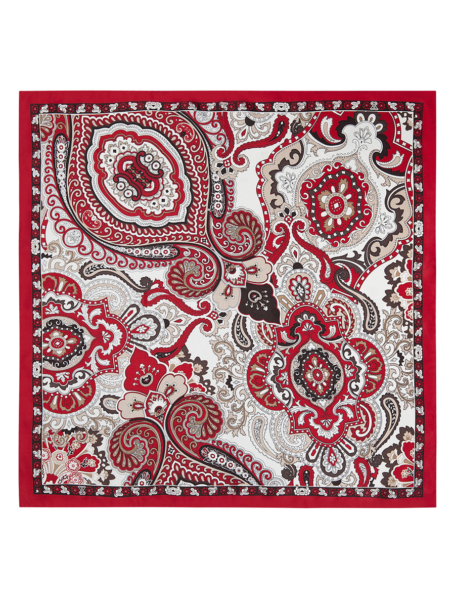 ПлатокE04-7107 ПлатокE04-7107Стильный женский платок Eleganzza станет великолепным завершением любого наряда. Платок изготовлен из высококачественного шелка и оформлен оригинальным орнаментом. Классическая квадратная форма позволяет носить платок на шее, украшать им прическу или декорировать сумочку. Такой платок превосходно дополнит любой наряд и подчеркнет ваш неповторимый вкус и элегантность.